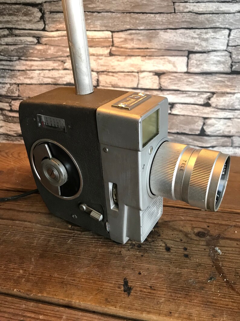 Lampe orignale deco ancienne camera super 8 vintage deco loft vintage photograph Etsy France