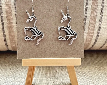 Halloween Unicorn Skeleton