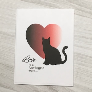 Handmade Loss of a Pet Cat Sympathy Card, Bereavement, Condolence for loss of cat