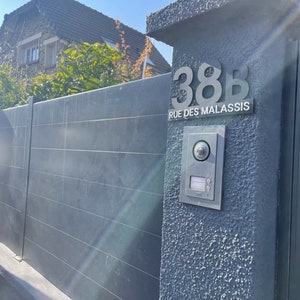 House Number Plaque - House Number Sign - Address Plaque - House Sign - House Number - Address Sign - Address Plaque for House - House Sign