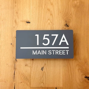 House Number Plaque - House Number Sign - Address Plaque - House Sign - House Number - Address Sign - Address Plaque for House - House Sign