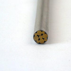6 мм(15).Mosaic Pin,Pins Knife Handle, Custom Knives, Blank Blades Brass, Copper Hunting, Stainless steel Reserve