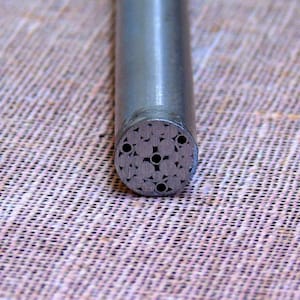 10 мм(1).Mosaic Pin,Pins Knife Handle, Custom Knives, Blank Blades Brass, Copper Hunting, Stainless steel