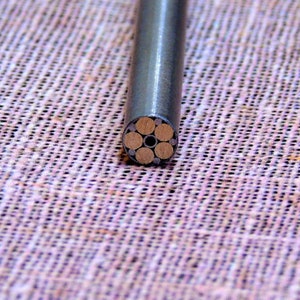 6 мм(34).Mosaic Pin Pins Knife Handle Custom Knives Blank Blades Brass Copper Hunting Stainless steel