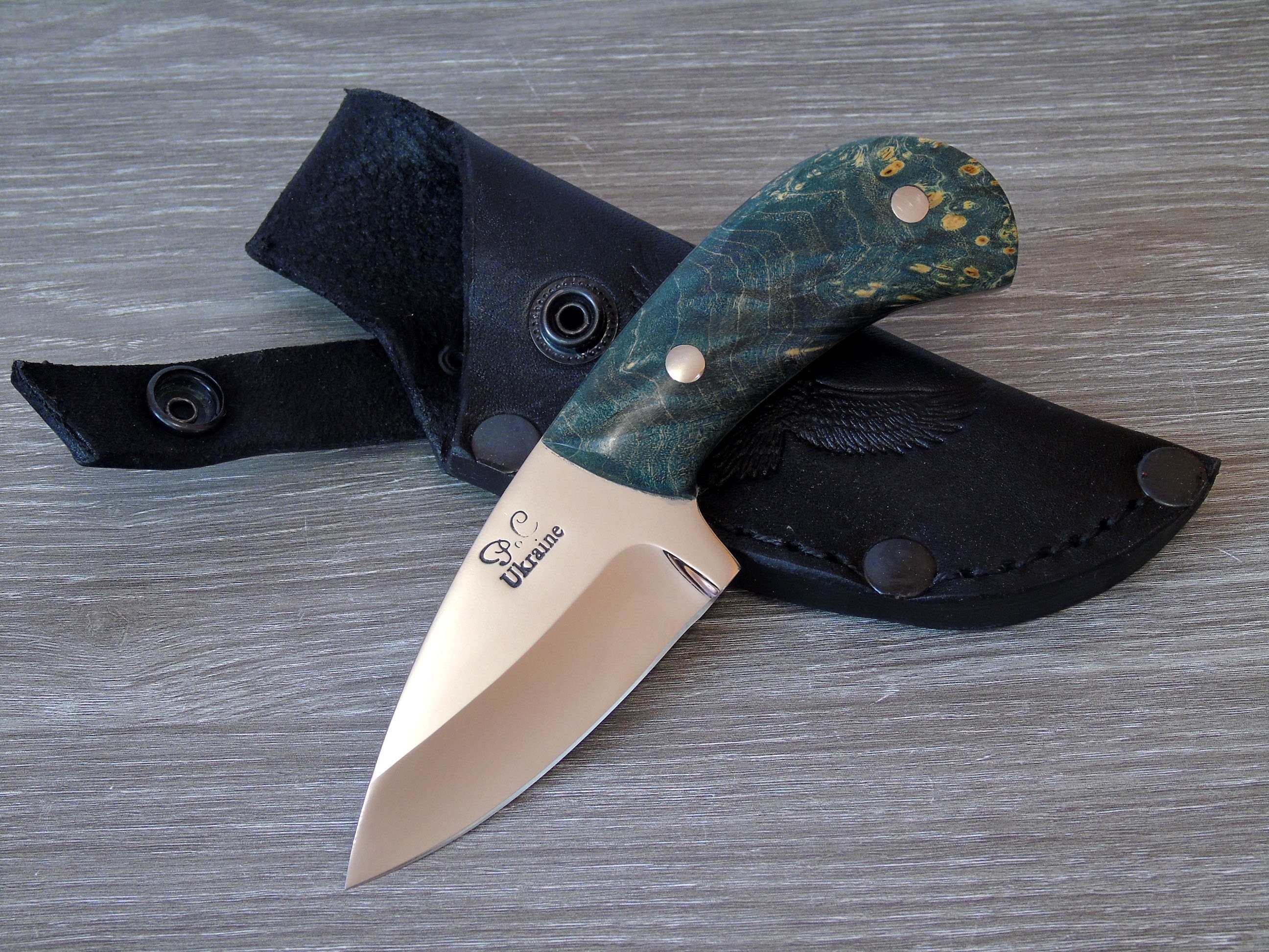 Mini knife Kid3 Field knife Camping knife Hunting knife Etsy