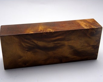 131.Stabilized Wood Blank burl Blocks for turning Pen blanks Stabilised wood Stabilized Maple Burl Knife Scales Handles Stabilized