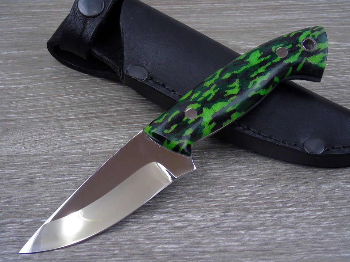 Knife Crocodile Edc knife Knife for hunting and Etsy