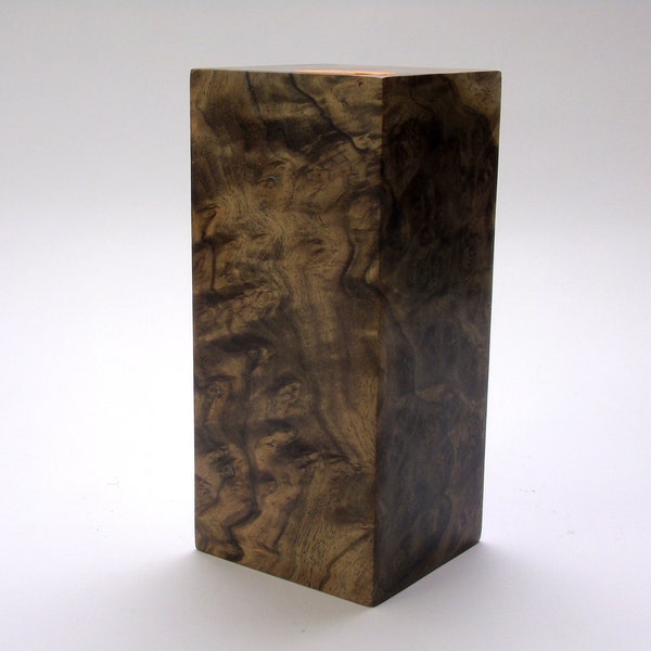 2.Stabilized nut burl block,Box mod Stabilized maple Burl for E-cigs Maple tree Stabilized Maple Burl Knife Scales Handles