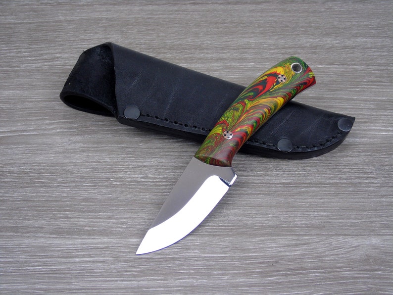 4.Knife Wasp Knife for hunting and fishing Knife steel 440C Etsy