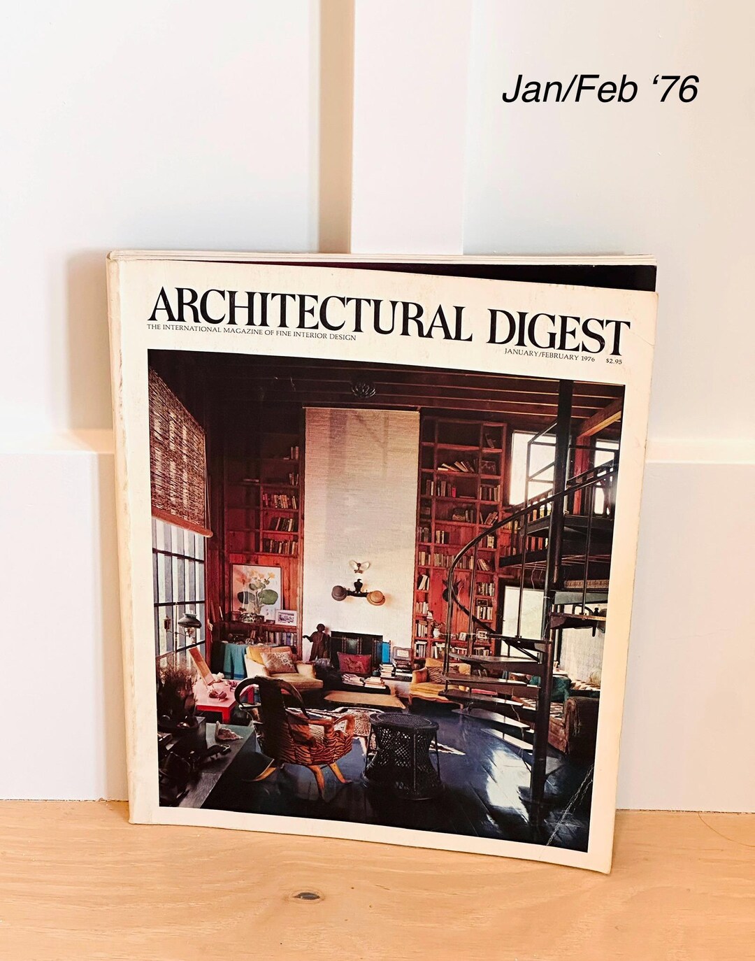 Architectural Digest 1976 | Vintage Interior Design Magazine - Etsy Canada