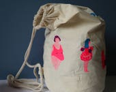 Bolso tote - Bolsa de playa - cabas serigrafiadas