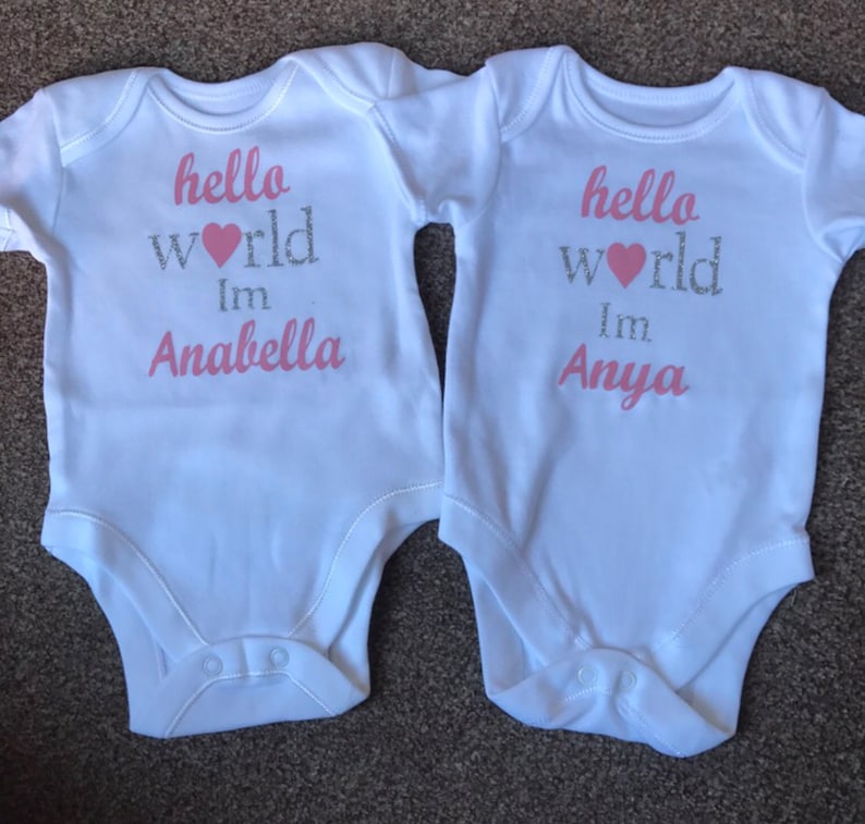 New Baby girl newborn birthday vest top bodysuit outfit pink glitter tutu and headband first outfit