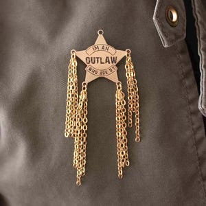 ATEEZ Anstecknadel, Star Badge Pin, The World Ep2 Outlaw, Gesucht, Hüpfend, K-Pop Ateez Logo, Anstecknadeln, Brosche, Kpop Merchandise