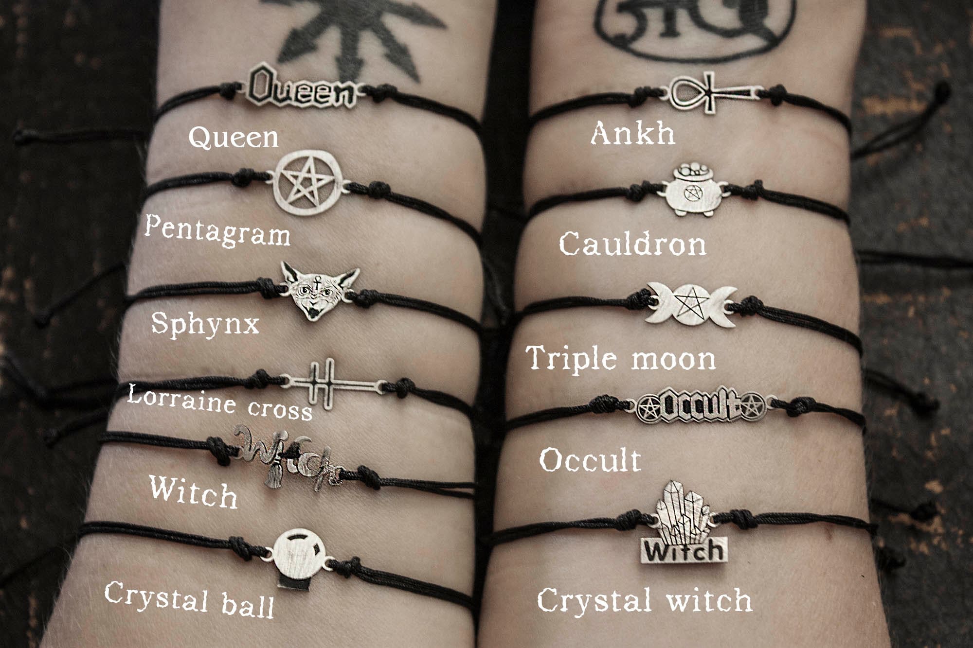 Alchemy Gothic Bracelet - Etsy