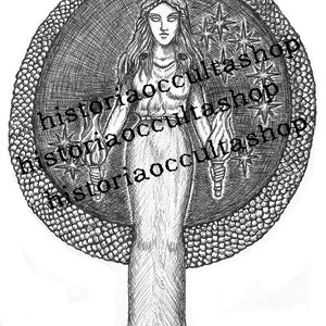 HECATE ORIGINAL PRINT for Download, Digital Art for Download, Occult ...