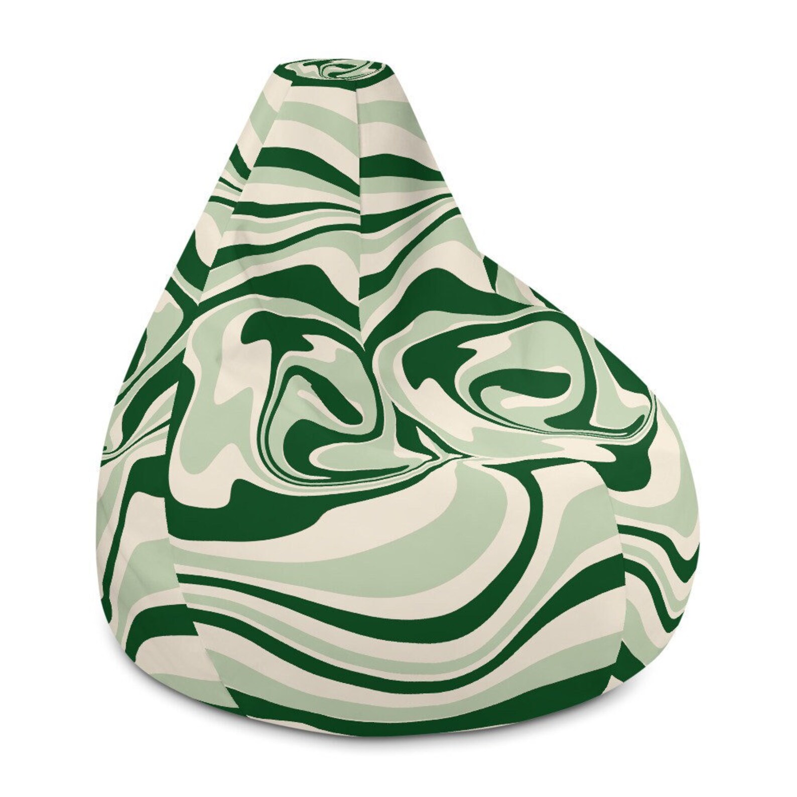 Sage Green Bean Bag Chair Adult Waterproof Bean Bag Cover 70s Etsy UK