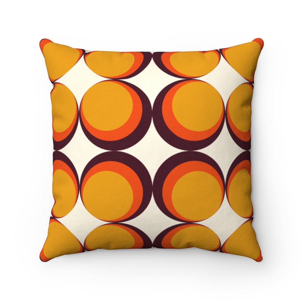 Mid Century Modern Throw Pillow Retro Mcm Pillow Covers 18x18 Etsy UK