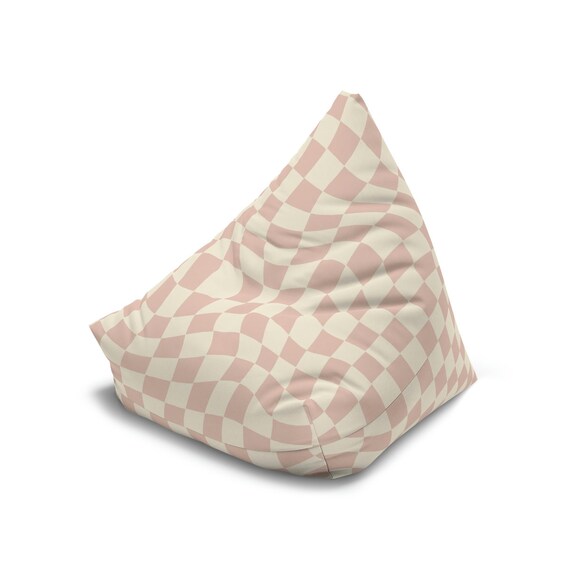 Pastel pink bean bag sales