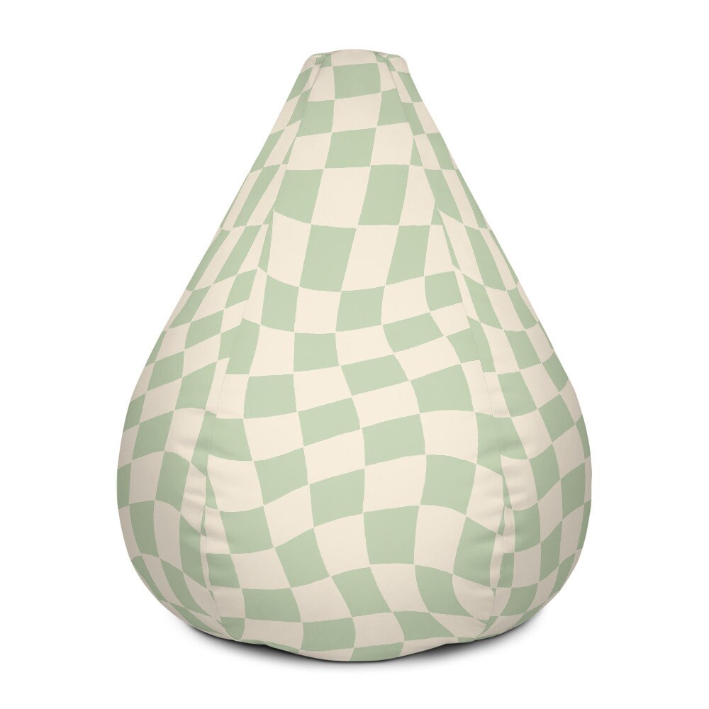 Sage Green Bean Bag Chair Adult Waterproof Bean Bag Cover 70s Etsy