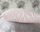 Dusty Pink  Linen Pillowcase Linen pillow cover Stone Washed Natural Linen Bedding Standard Queen King Euro Cushion Cover Sham Pillow Case