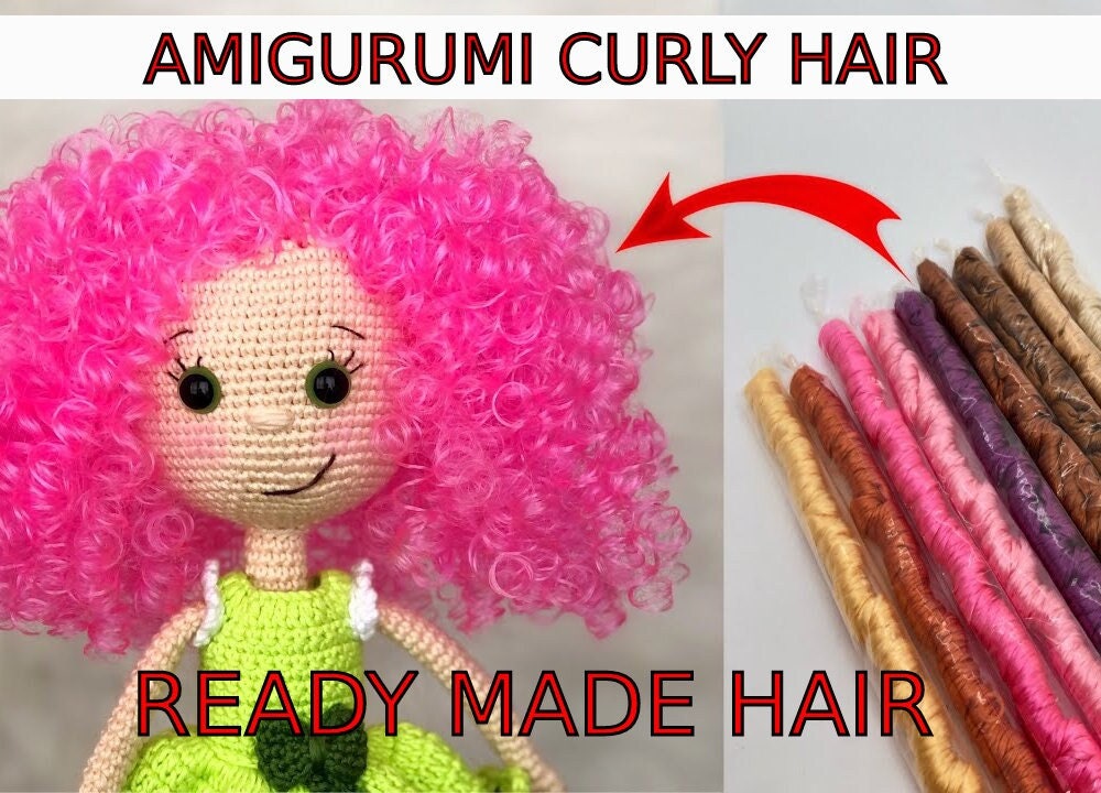 Curly Doll Hair - Etsy Australia Curly Doll Hair - Etsy Australia