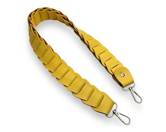 Leather Bag Handle, purse handles, pu leather strap for bag, crochet bag handle, handmade bag supplies