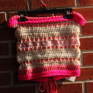 Pink Palace | Drawstring Crop Top