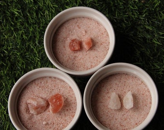 Himalayan Salt Rock Stud Earrings