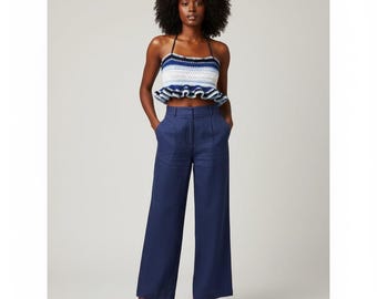 Sapphire | Handmade Crochet Top