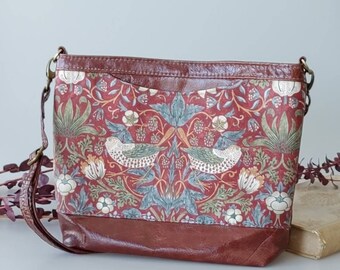 "Drapeau Canadien" Coton Toile Messenger Sacs MS023049 "Drapeau Canadien" Coton Toile Messenger Sacs MS023049