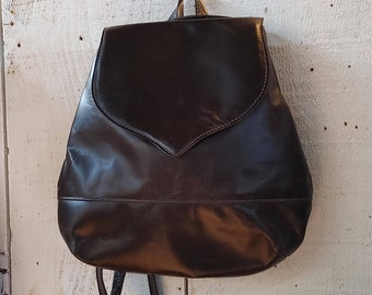 Leather Convertible Backpack, Blackbird Fable, Cross Body Purse, Shoulder Bag, Tote. Handmade in Canada. Made to Order.