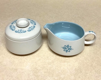 Franziskaner Familie China Medaillon Milchkännchen & Zuckerdose Set