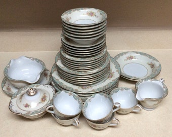 Vintage Jyoto China Made in Occupied Japan Dinnerware - Etsy