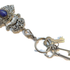 Key ring chatelaine/ key holder, key clip
