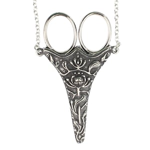 Forbici da ricamo norvegesi, forbici da chatelaine vittoriane in stile vintage