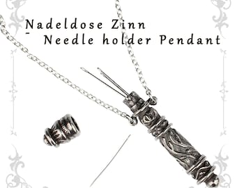 Norwegische Nadeldose im viktorianischen Stil Chatelaine Anhänger
