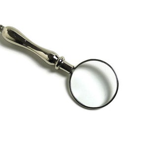 Vergrootglas/loepketting met 2,5x vergroting