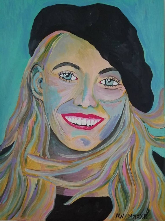 Joni Mitchell Paintings