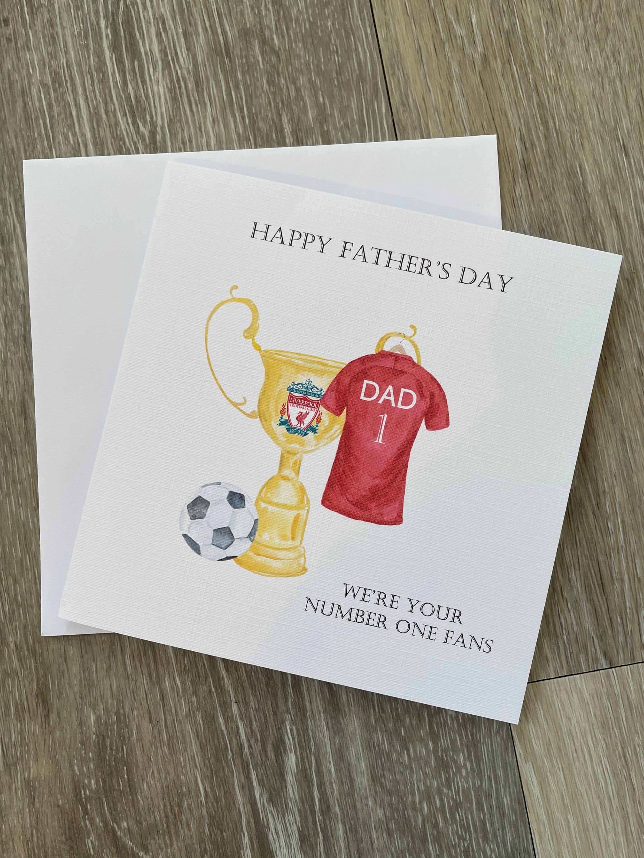 football father’s day card, dad, daddy, grandad, grandpa, personalise…