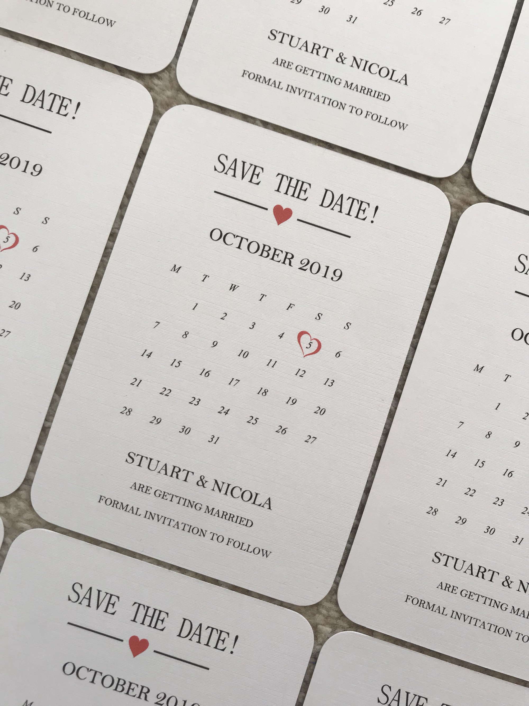 Calendar Save the Date Cards Etsy UK Calendar Save the Date Cards Etsy UK