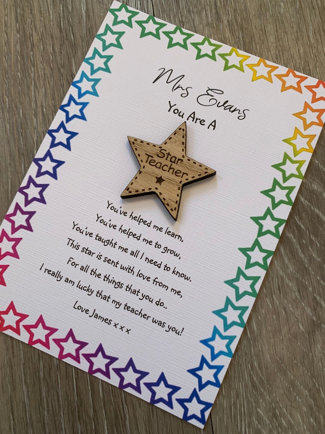 Teacher Pocket Hug, Fantastic Teacher, Print Poem, End of Term, Class ...