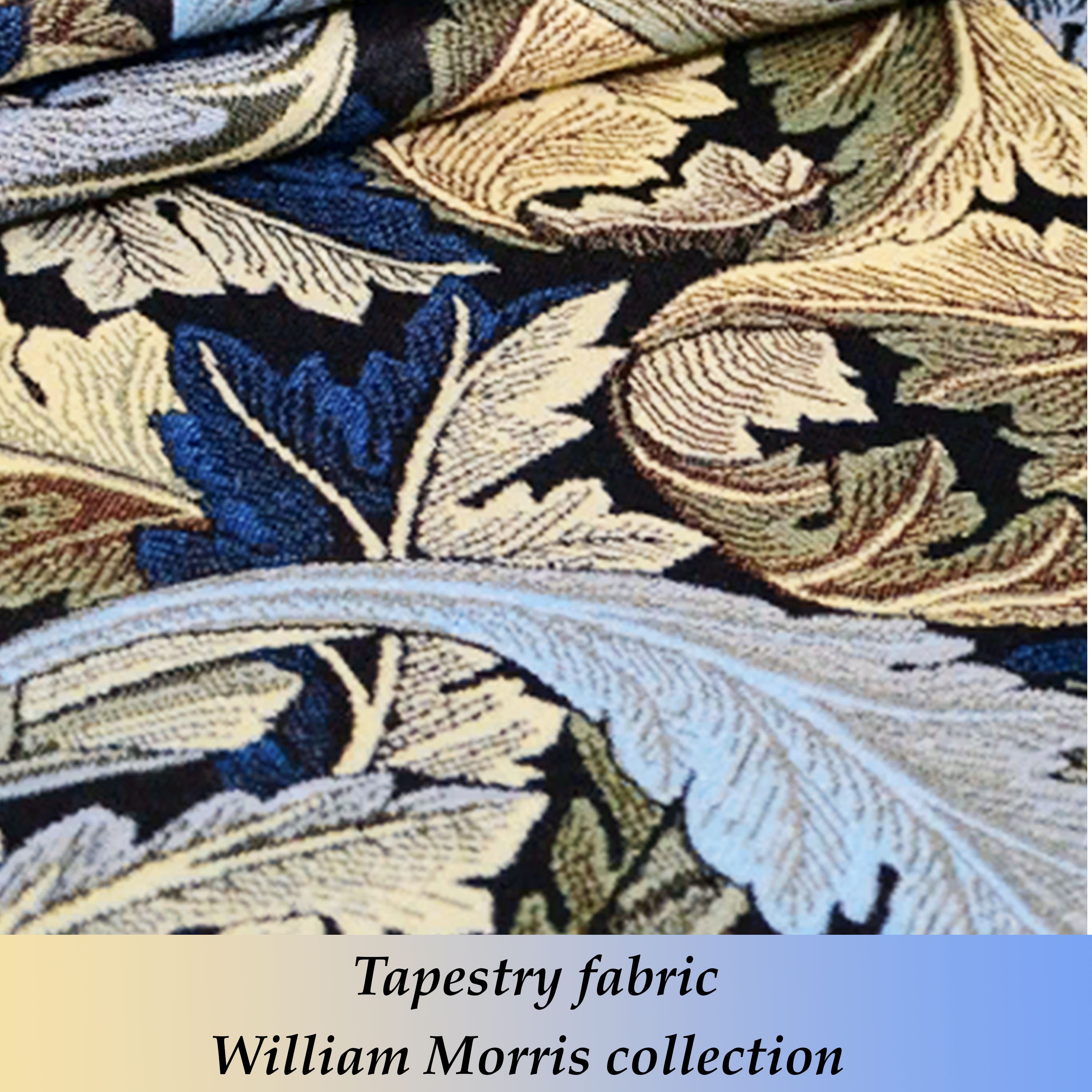 Tapestry fabric William Morris upholstery fabric canvas Etsy