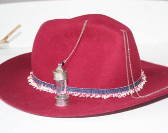 Necklace in 925 sterling silver and Pearl Bohemian magic vial