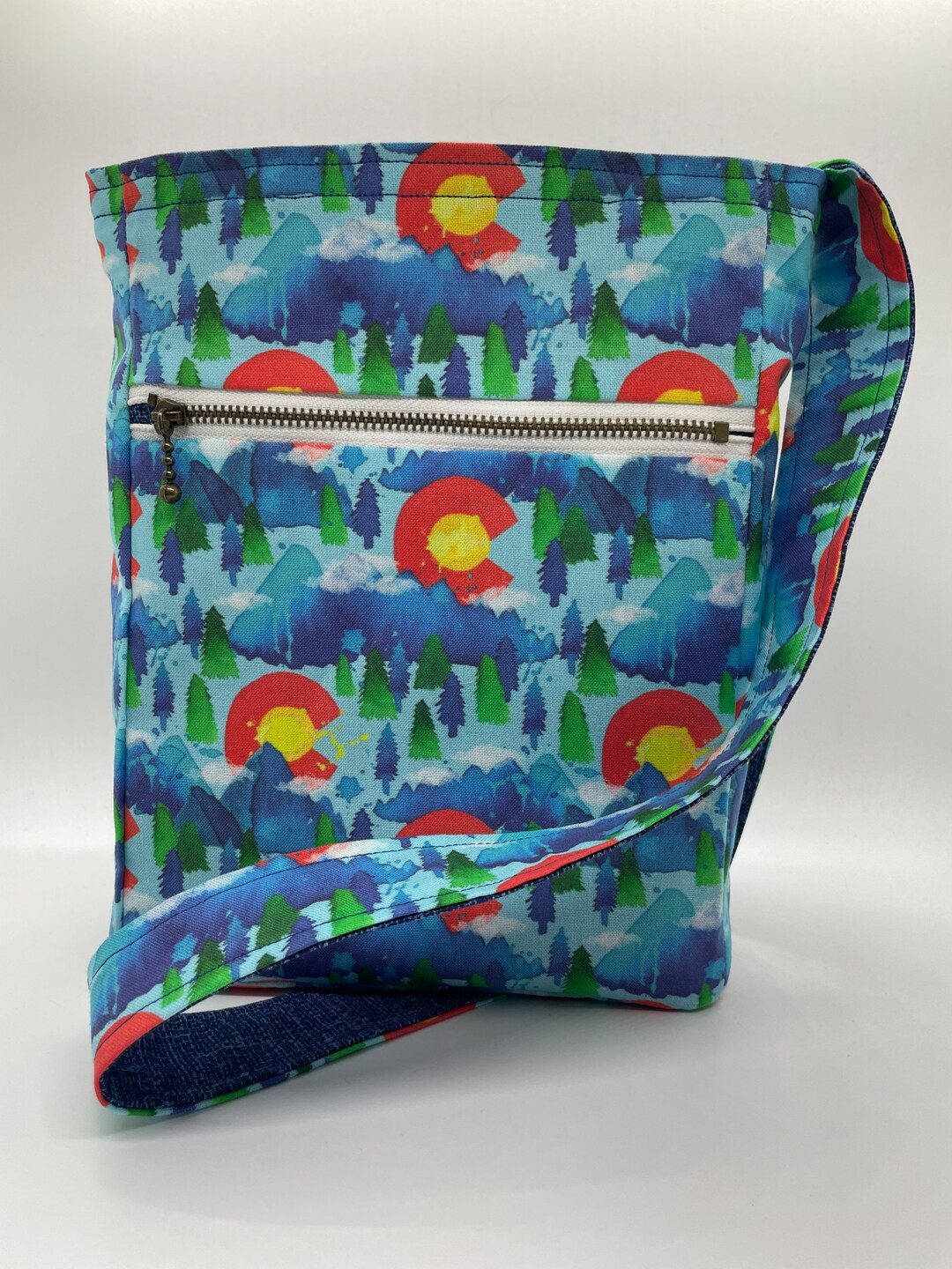 Colorado Reversible Crossbody Handbag Etsy