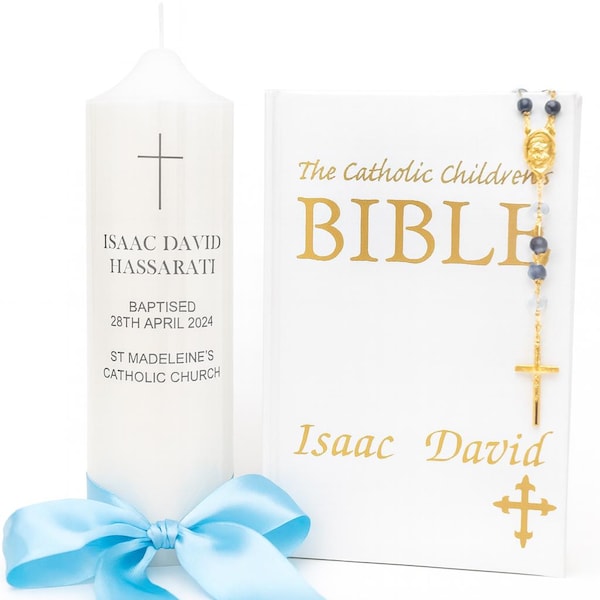 Baptism Candle, Christening Candle, Naming Day Candle, Personalised Candle