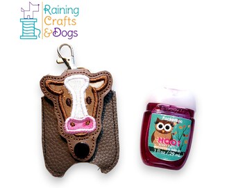 Estuche para desinfectante de manos Cow