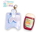 Mermaid Hand Sanitizer Holder Pouch