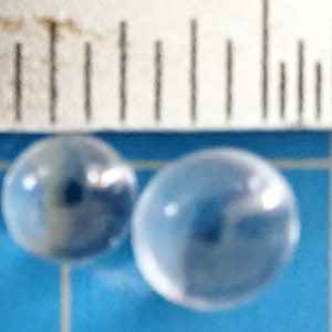 Clear 7.0 mm Reflective Glass beads
