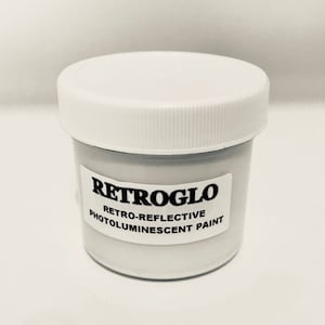 RETROGLO Reflective Glow in the Dark Paint
