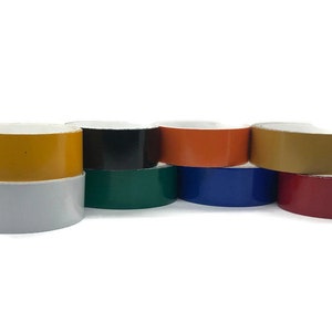 Reflective Vinyl Safety Tape - 1, 2, 3, 4, or 6 inch by 10 feet - 8 colors